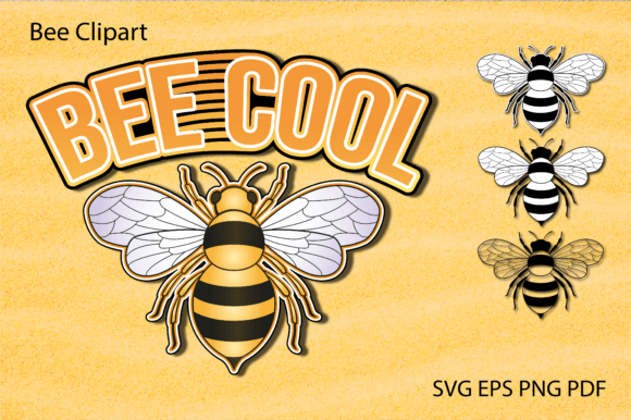 Bee Clipart: Graphics & Freebies for Creative Publishing