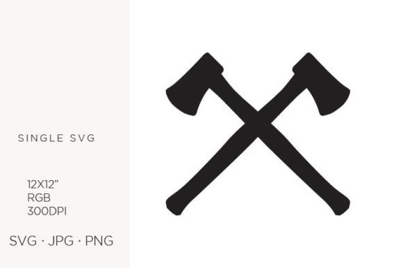 Crossed Axes, Vector: Graphics for Local Business Branding