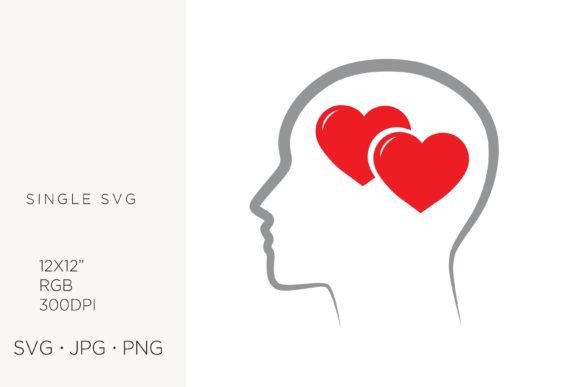 Hearts Instead Brain, Vector Graphics