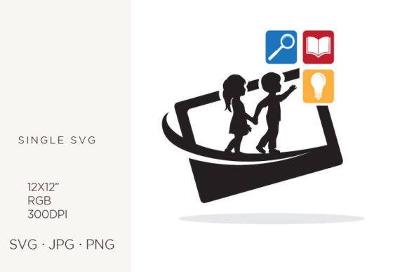 Smart Phone Screen, Kids Graphics and Illustrations