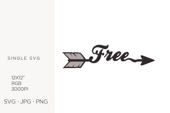 Word Free and Arrow Graphics